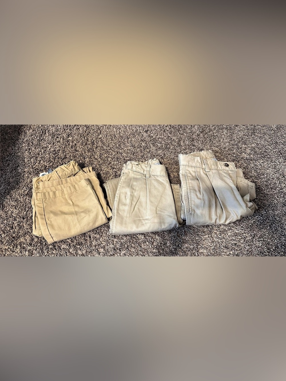 Boys Size 8 slim khaki pants